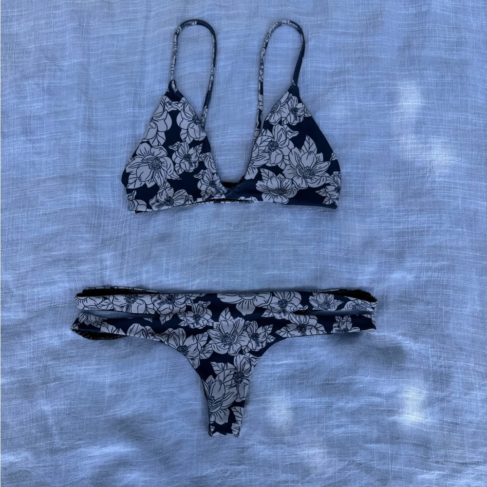 Floral Print Bikini Set